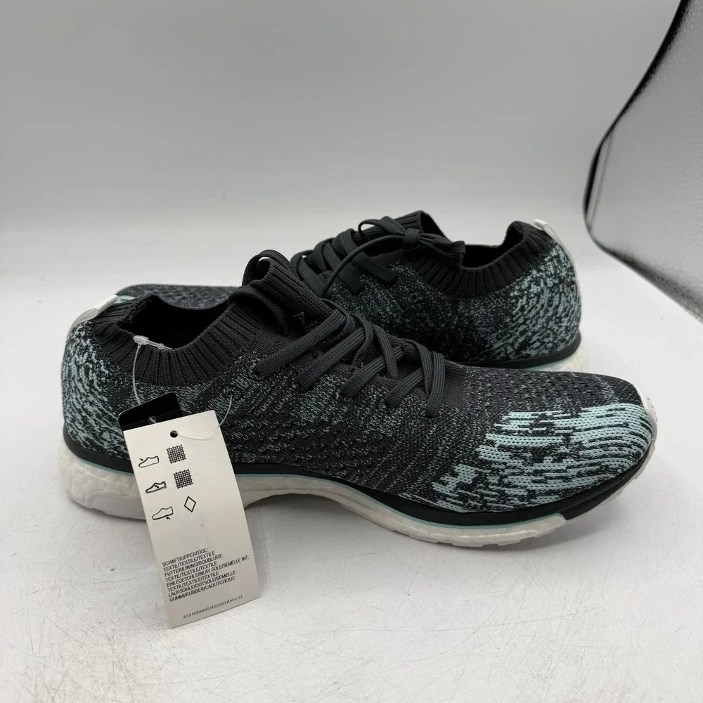 Adidas Parley x Adizero Prime Boost Shoes Mens Sz 11.5 Carbon/Blue Sprint DB1252